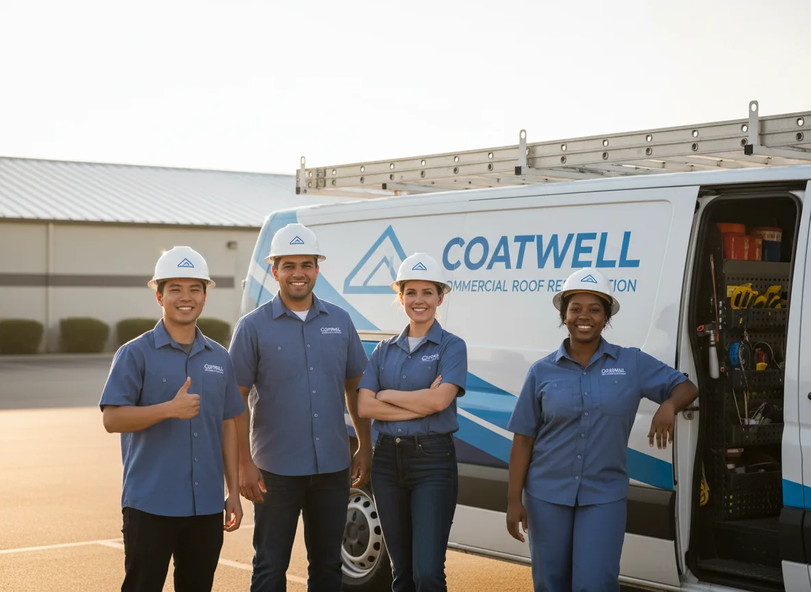 Commercial roof coating company in Akron, IN